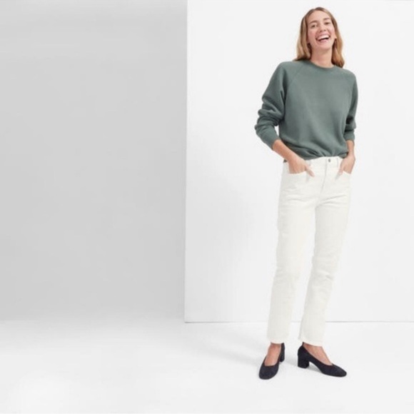 Everlane Boyfriend Jean Size 25 White - Picture 3 of 13